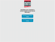 Tablet Screenshot of motomag.com